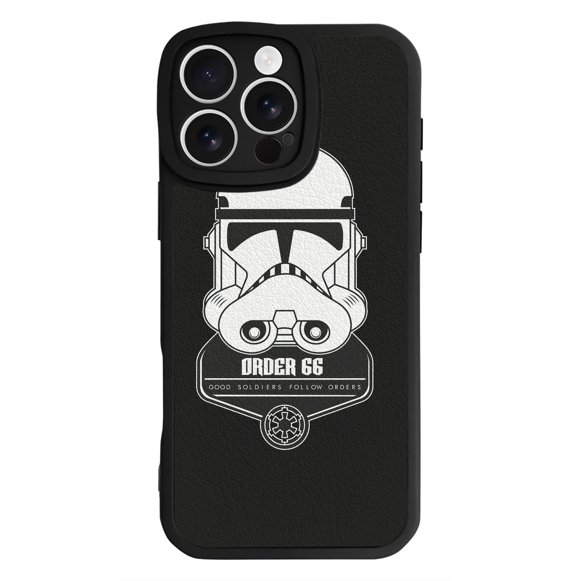 （画像用） スター・ウォーズ Star Wars 【iPhone 16シリーズ対応】シリコンスマホケース（レザー調） 材質：シリコン